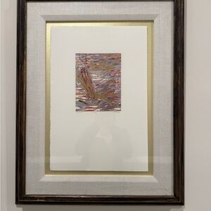 Abstract Multicolor Framed Art